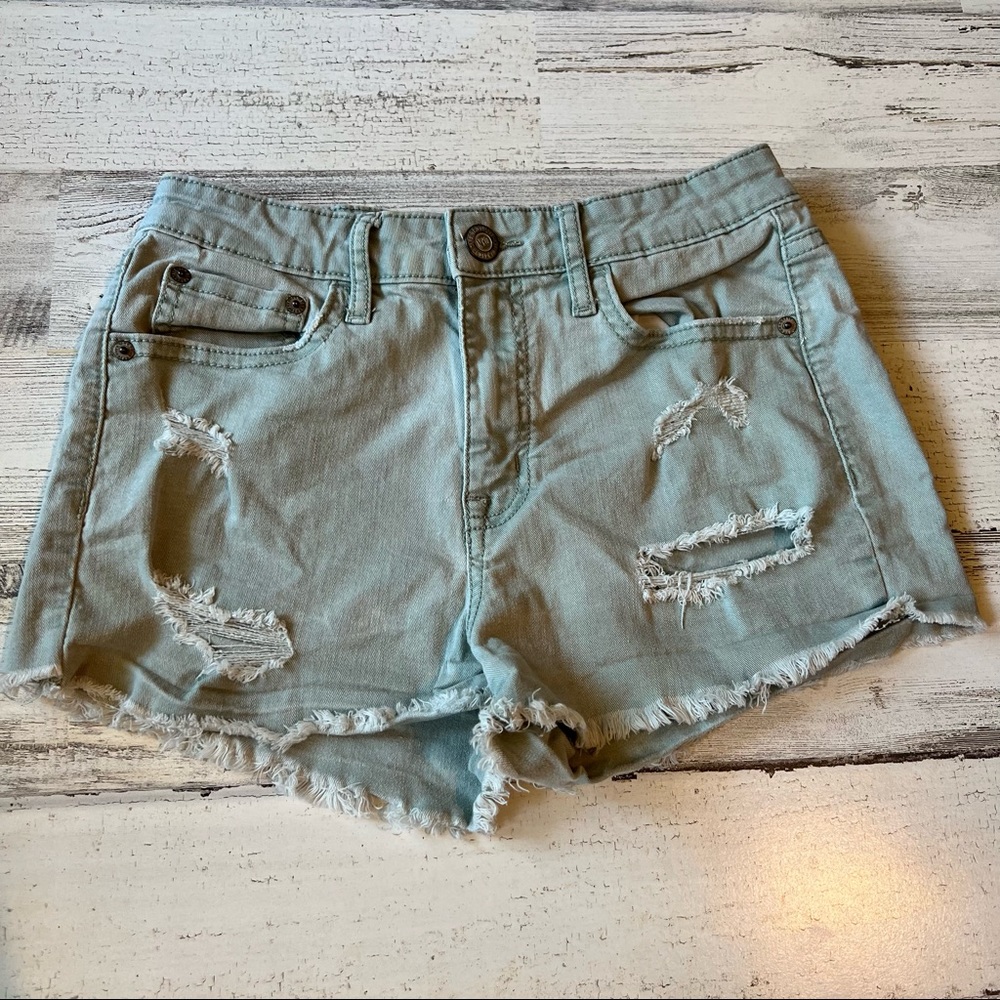 Aeropostale High Waist Shorty Shorts